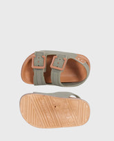 Sandalias Cartago Hebilla Verde Menta Estilo